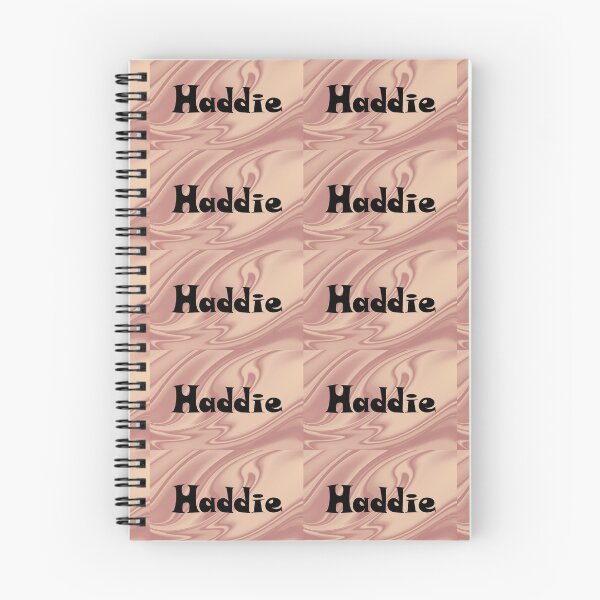 Item preview, Haddie Name Design - Cute Font, Minimalist, with Black Lettering :) designed and sold by Myriel-Myriel.