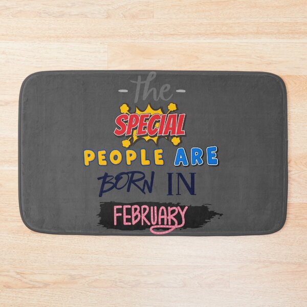 Item preview,  Special People are born in February designed and sold by ULTRAMAX_DESIGN.