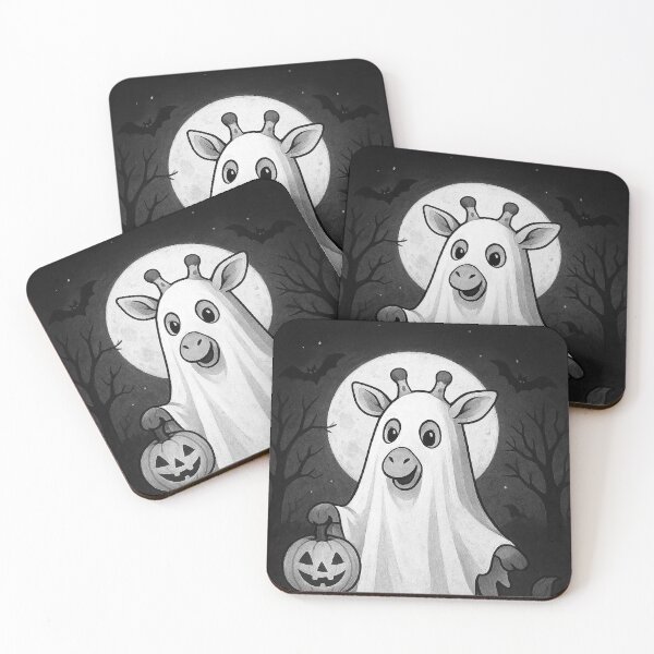 Item preview, Giraffe Boo Halloween designed and sold by Marcite.