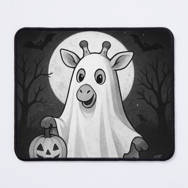 Item preview, Giraffe Boo Halloween designed and sold by Marcite.