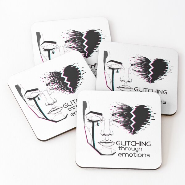 Item preview, Glitching through emotions designed and sold by Amadijoy.