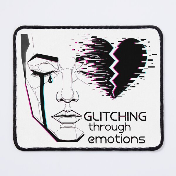 Item preview, Glitching through emotions designed and sold by Amadijoy.
