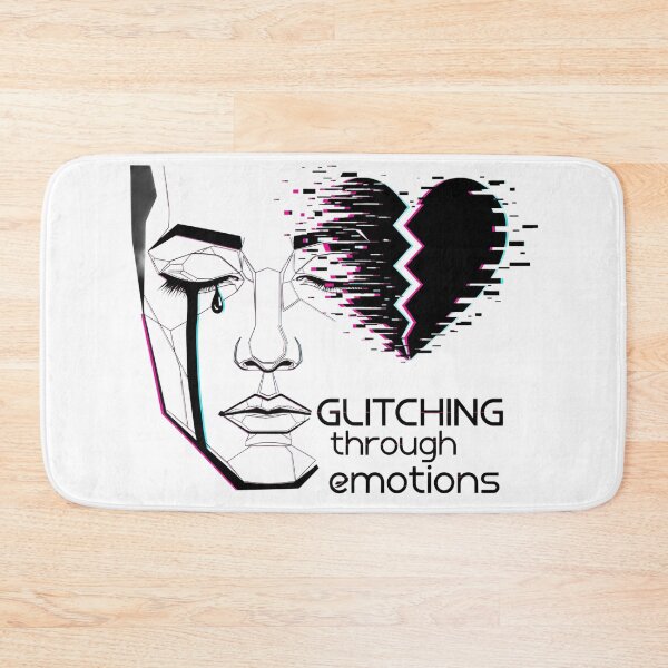 Item preview, Glitching through emotions designed and sold by Amadijoy.
