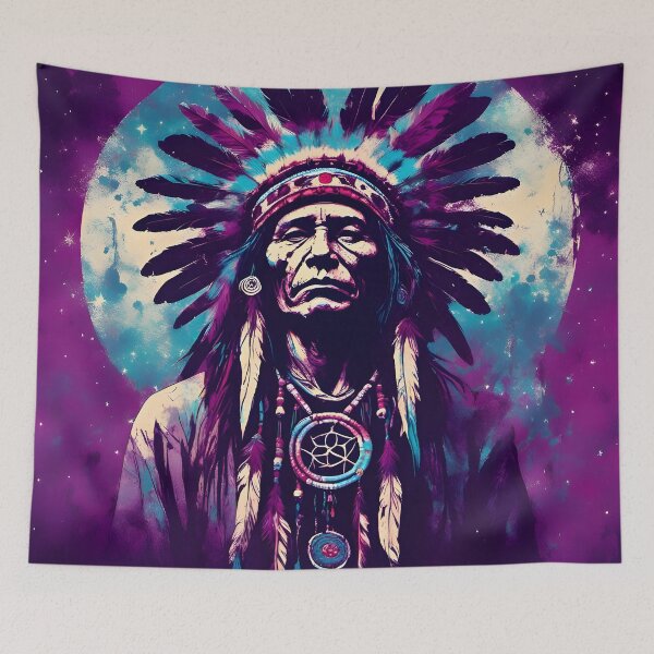 Item preview, Native American Shaman designed and sold by ManateeMerchy.
