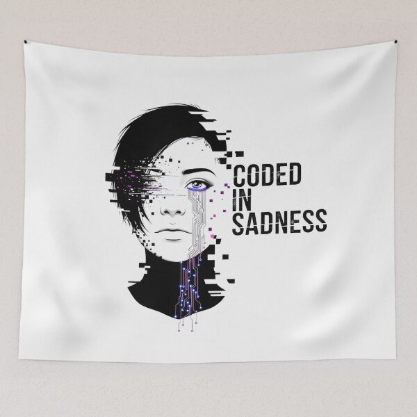 Item preview, Coded in sadness designed and sold by Amadijoy.