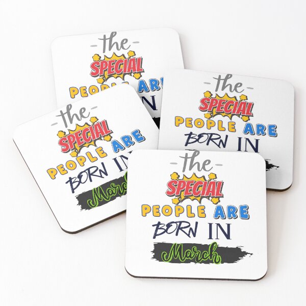 Item preview, Special People are born in March designed and sold by ULTRAMAX_DESIGN.