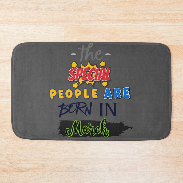 Item preview, Special People are born in March designed and sold by ULTRAMAX_DESIGN.