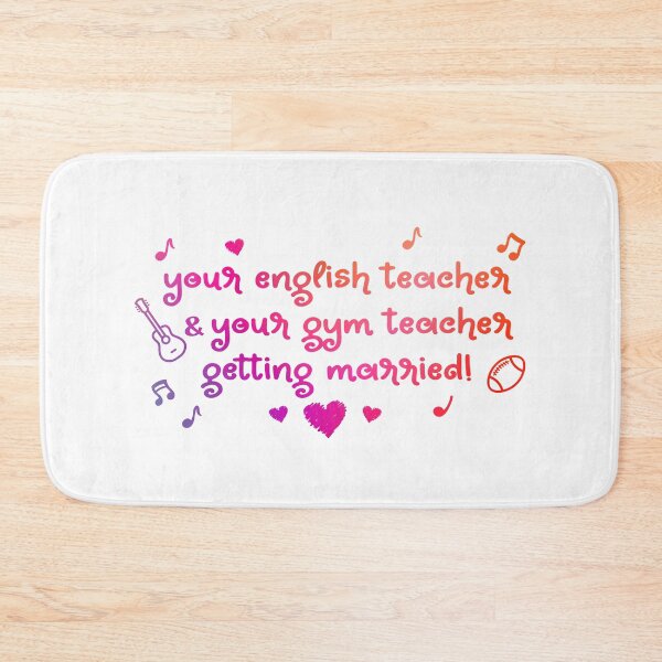 Item preview, Your English Teacher & Your Gym Teacher are Getting Married designed and sold by JeniiArt.