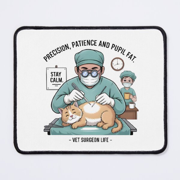 Item preview, Vet Surgeon Life - precision, patience and pupil fat designed and sold by Bettybee00.