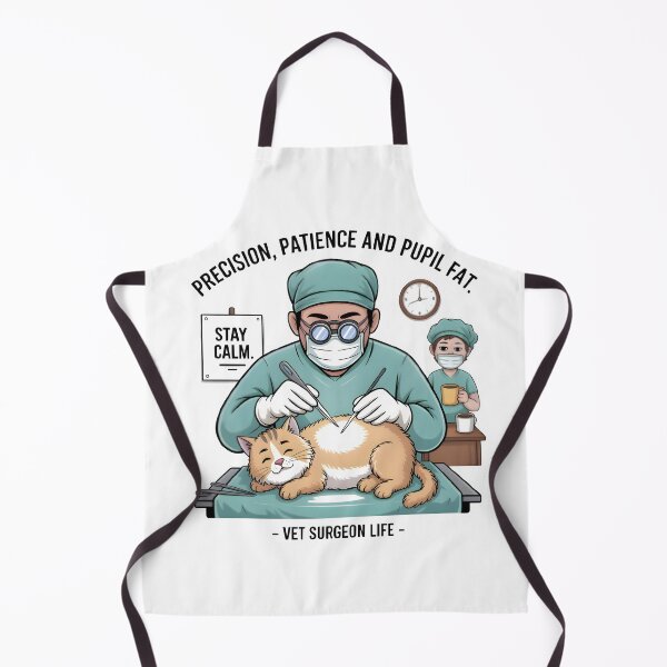 Item preview, Vet Surgeon Life - precision, patience and pupil fat designed and sold by Bettybee00.