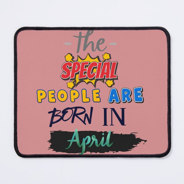 Item preview, Special People are born in April designed and sold by ULTRAMAX_DESIGN.