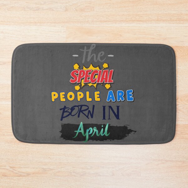Item preview, Special People are born in April designed and sold by ULTRAMAX_DESIGN.