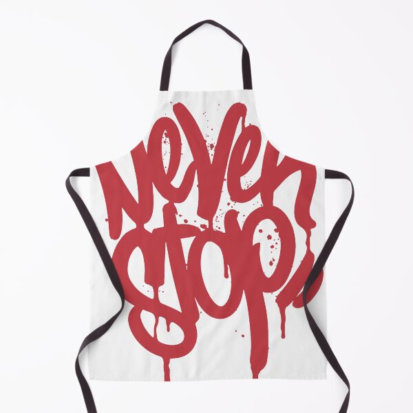 Item preview, Never Stop – Bold Graffiti Motivation Typography designed and sold by andry01.