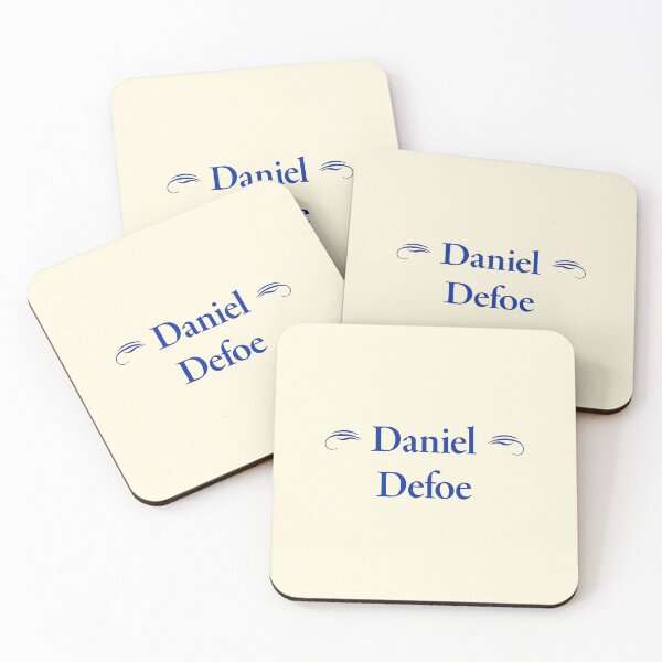 Item preview, Daniel Defoe, English Writer, Merchant and Spy, Classic Literature designed and sold by CharlottePlaceArt.