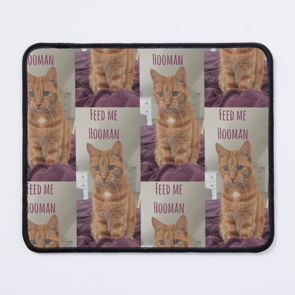 Item preview, Feed Me Hooman designed and sold by BooksMyCatsStol.