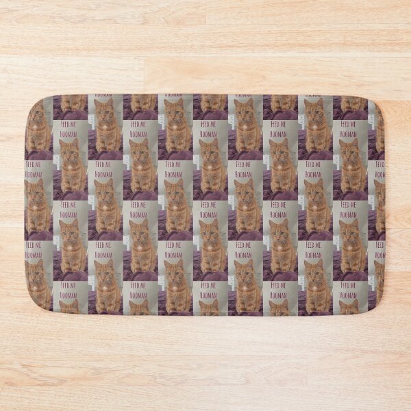 Item preview, Feed Me Hooman  designed and sold by BooksMyCatsStol.