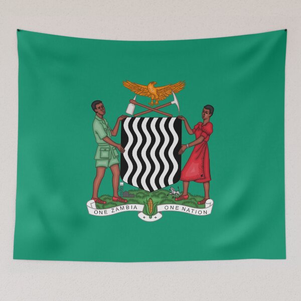 Item preview, national emblem seal of Zambia designed and sold by ak7sailor.