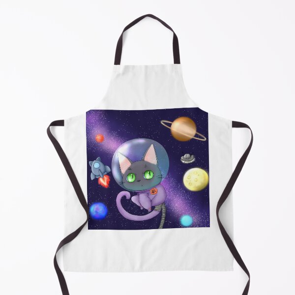 Item preview, Cosmic Spacewalker Kitty designed and sold by Charbolreta.