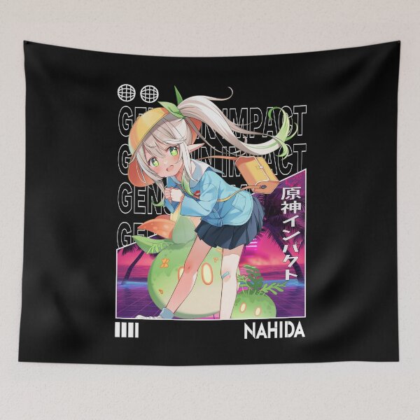 Item preview, Nahida - Genshin Impact designed and sold by fractusbarnsley.