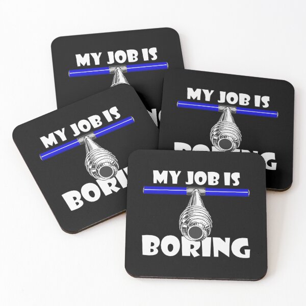 Item preview, My Job is Boring - I'm a Dendrochronolgist (on black)  designed and sold by Groenendijk.