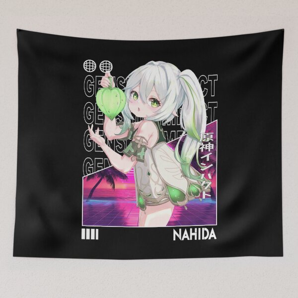 Item preview, Nahida - Genshin Impact designed and sold by fractusbarnsley.