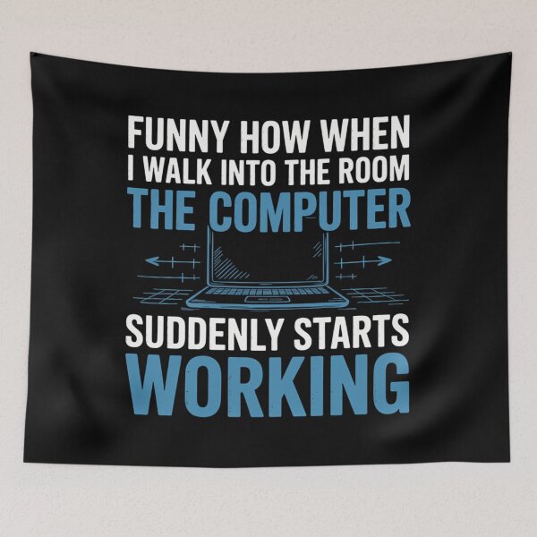 Item preview, Information Technology Joke Meme designed and sold by savrmiller.