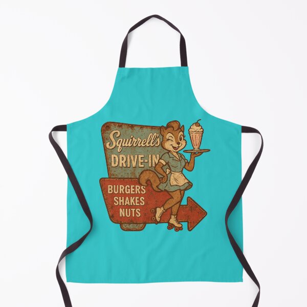 Aperçu de l'œuvre Le drive-in de Squirrell créée et vendue par SecretSquirrellDesigns.
