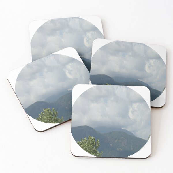 Item preview, cloudy day in the valley round designed and sold by SmashingDeals.