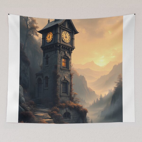 Item preview, The Timeless Watchtower designed and sold by oanaunciuleanu.
