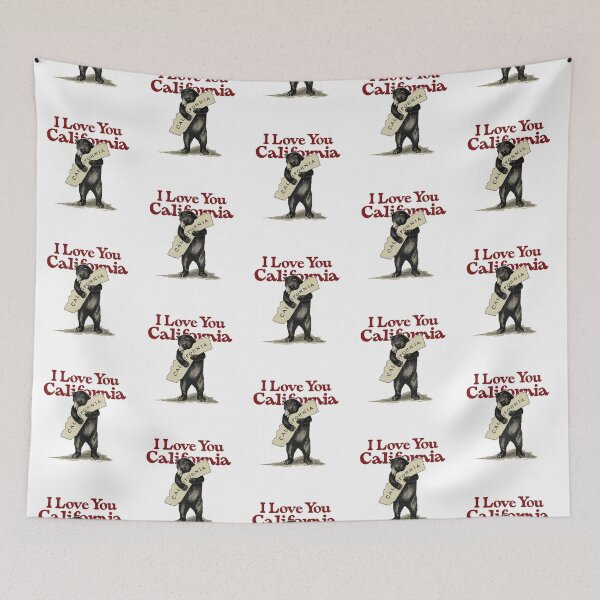 Item preview, I Love You California - California Bear Hug designed and sold by aleigha-rijalva.