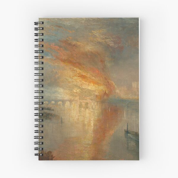 Item preview, Joseph Mallord William Turner, The Burning of the Houses of Lords and Commons, 16 October 1834 designed and sold by BusinessSocks.