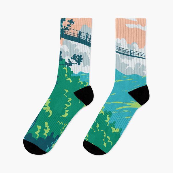 Item preview, Gatlinburg Tennessee Illustration Travel Art Vintage designed and sold by KrisSidDesigns.