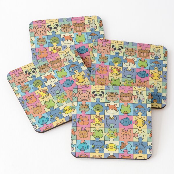 Item preview, Animal pastel seamless  designed and sold by Lardee.