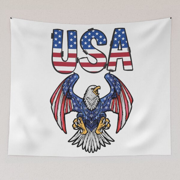 Item preview, Flag of America designed and sold by Golden_Glory_Design.