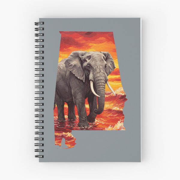 Item preview, Alabama Elephant in Waves at Sunset designed and sold by Douglas-Depot.