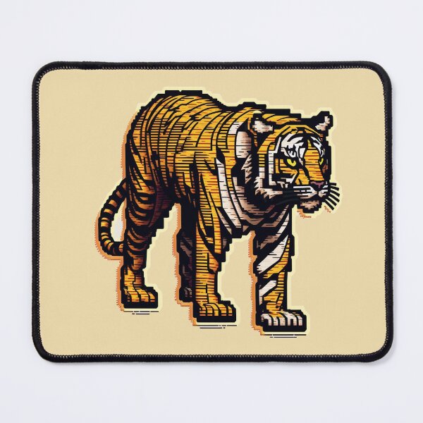 Item preview, 8 bit - TIGER designed and sold by CleverCulture.