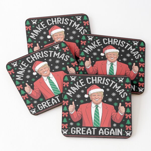 Item preview, Make Christmas Great Again Trump Xmas Snow Pajama Ugly  designed and sold by Charidana.