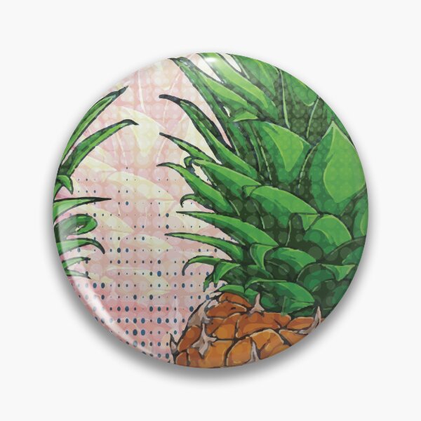 Item preview, Pop Art Pineapples with Tropical Flair designed and sold by inkbloom123.