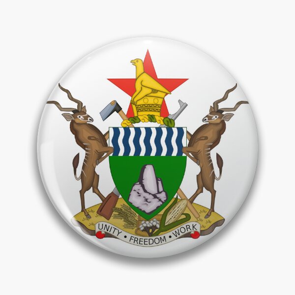 Item preview, national emblem seal of Zimbabwe designed and sold by ak7sailor.