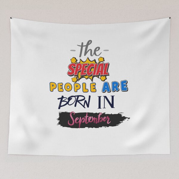 Item preview, Special People are born in September designed and sold by ULTRAMAX_DESIGN.
