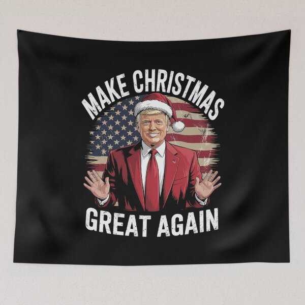 Item preview, Make Christmas Great Again Santa Trump Xmas Pajamas  designed and sold by Charidana.