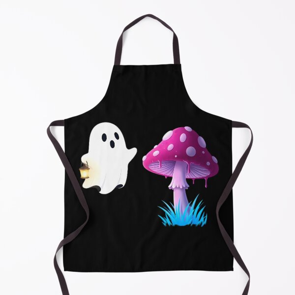 Item preview, Spooky Ghost and Magic Mushroom designed and sold by Linework Studio.