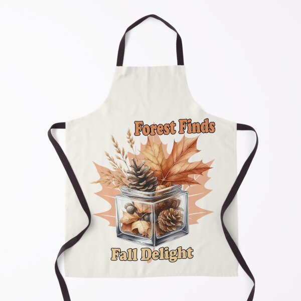 Item preview, Forest Finds Fall Delight – Rustic Autumn Nature Jar Design designed and sold by Dantin.