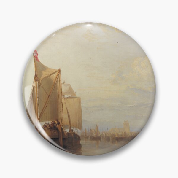 Item preview, Joseph Mallord William Turner, Dort or Dordrecht: The Dort Packet-boat from Rotterdam Becalmed (1818) designed and sold by BusinessSocks.