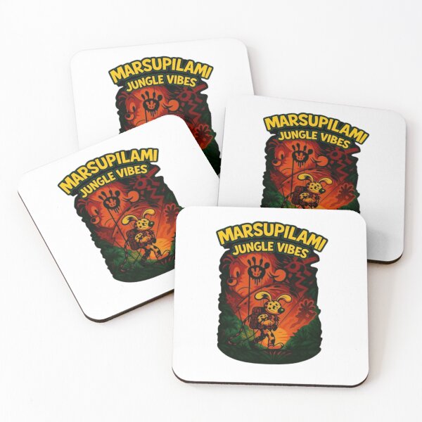 Item preview, Marsupilami Jungle Art – Surreal Cartoon Character Digital Illustration designed and sold by MarsupilamiFans.