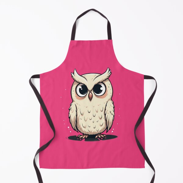 Item preview, Adorable Wide-Eyed Owl | Cute Cartoon Bird Art designed and sold by Bareradesigns.