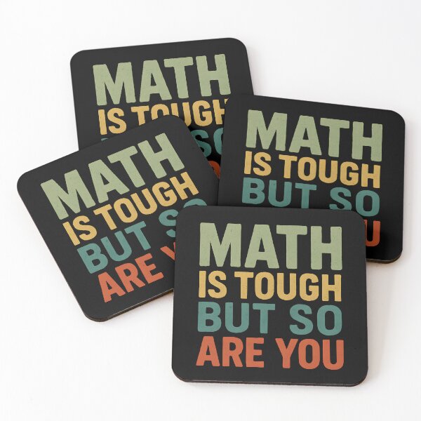 Item preview, Math Is Tough But So Are You Math Teacher Student Saying designed and sold by tmerchtrends.