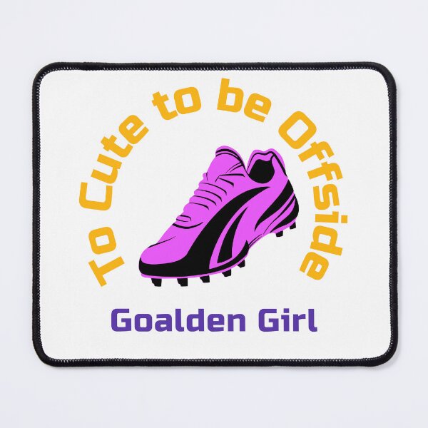 Item preview, To Cute To Be Offside Goalden Girl Women's Soccer Football designed and sold by WhackingTax.
