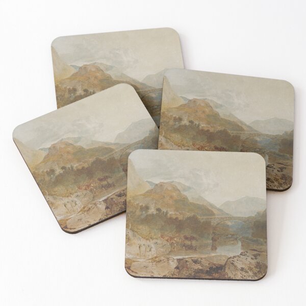 Item preview, Joseph Mallord William Turner, Borrowdale, with Longthwaite Bridge and Castle Crag, 1799–1802 designed and sold by BusinessSocks.