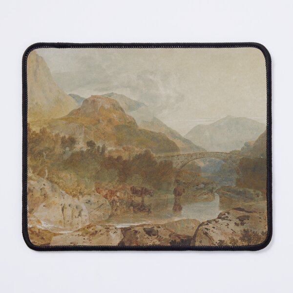Item preview, Joseph Mallord William Turner, Borrowdale, with Longthwaite Bridge and Castle Crag, 1799–1802 designed and sold by BusinessSocks.